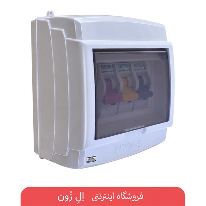 جعبه فیوز دلند الکتریک روکار 4تایی