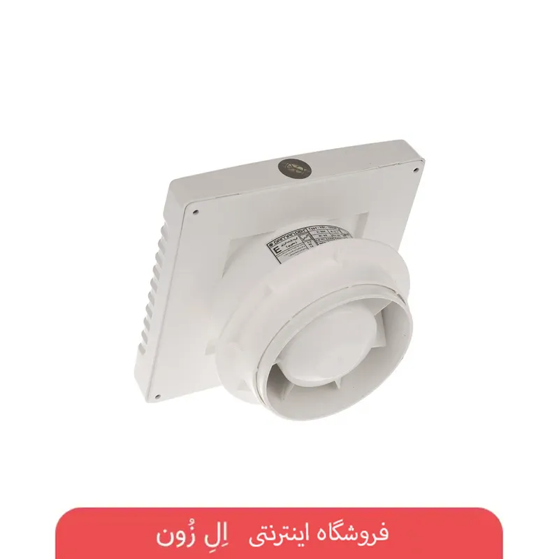 نمای پشت و خروجی ۱۰۰ میلی‌متری هواکش VDI-10S2S