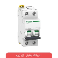 فیوز مینیاتوری دو پل اشنایدر الکتریک تیپ C سری Acti9 iC60N