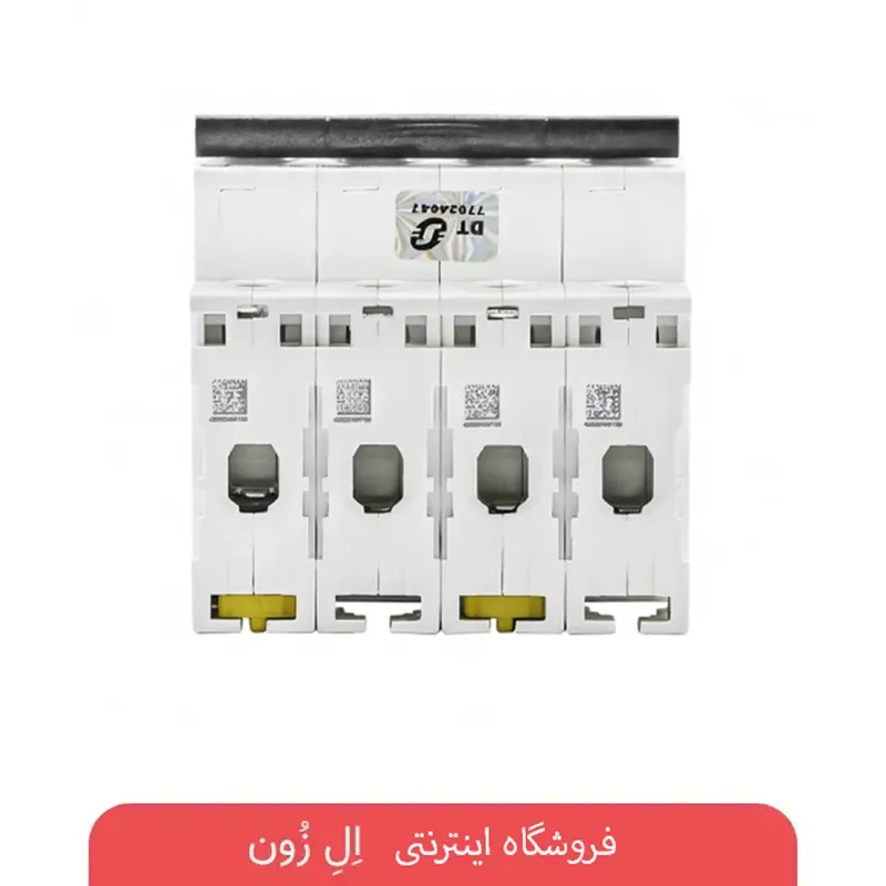 فیوز مینیاتوری چهار پل 2 آمپر اشنایدر الکتریک Acti9 iC60N تیپ C مدل C2